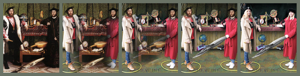 Photo montage of The Feminist Ambassadors