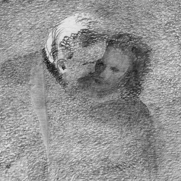 View pencel pointillism - drawings in stippled graphite pencil