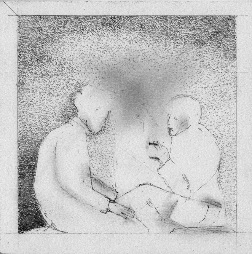 August Sander Pencil drawing tribute