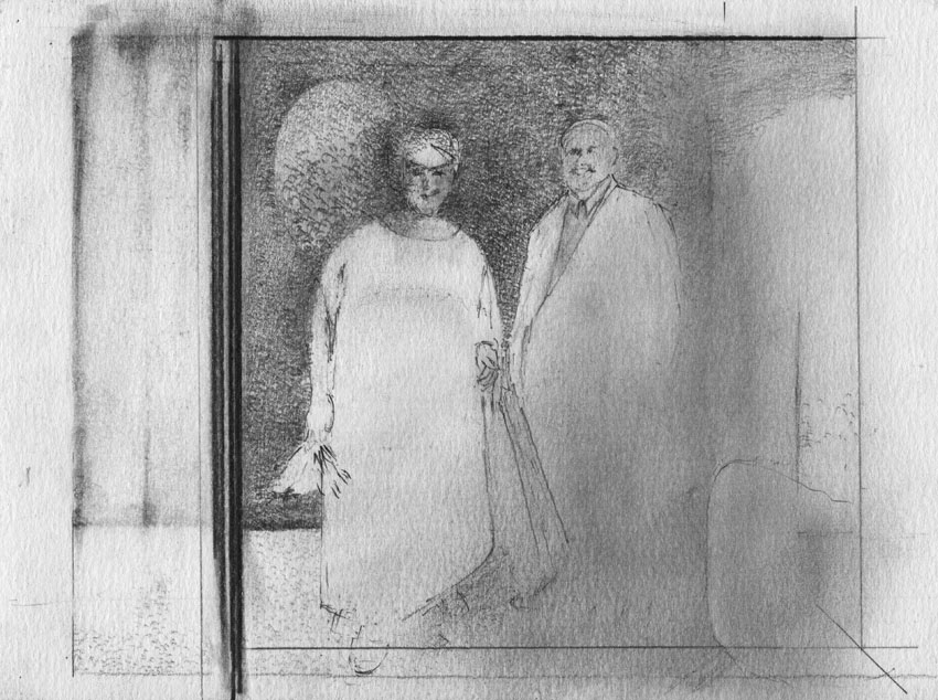 August Sander Pencil drawing tribute