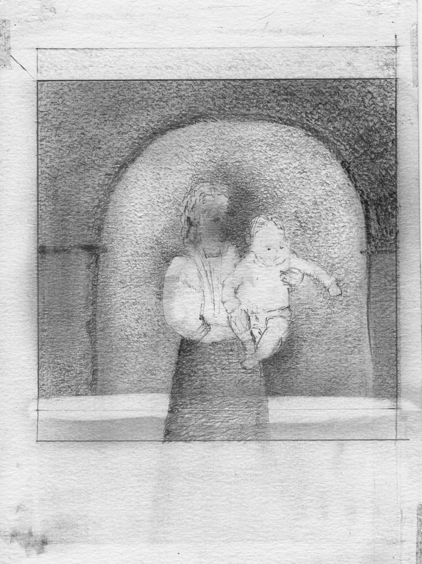 August Sander Pencil drawing tribute