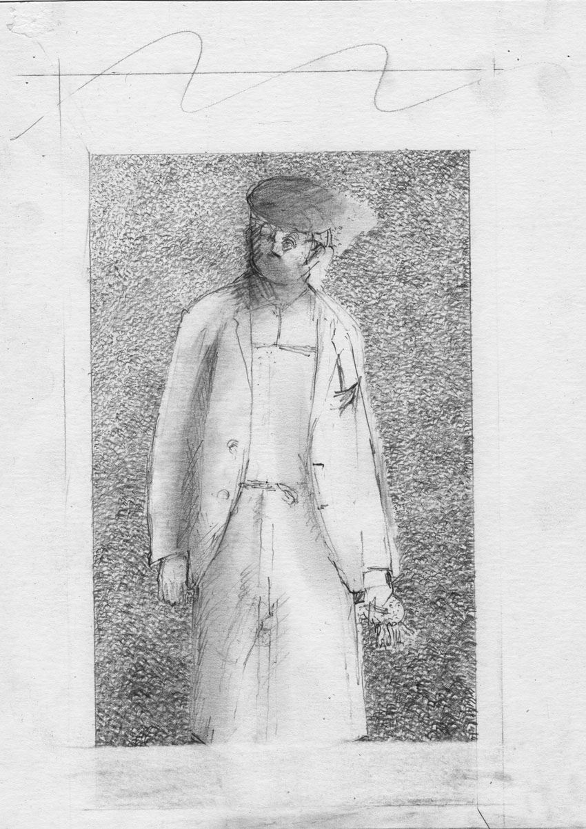 August Sander Pencil drawing tribute