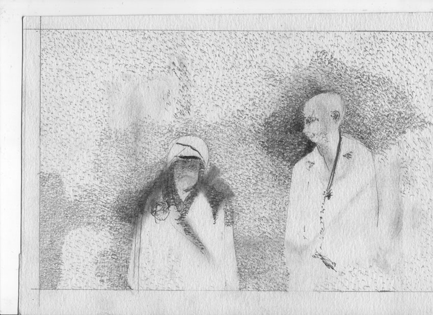 August Sander Pencil drawing tribute