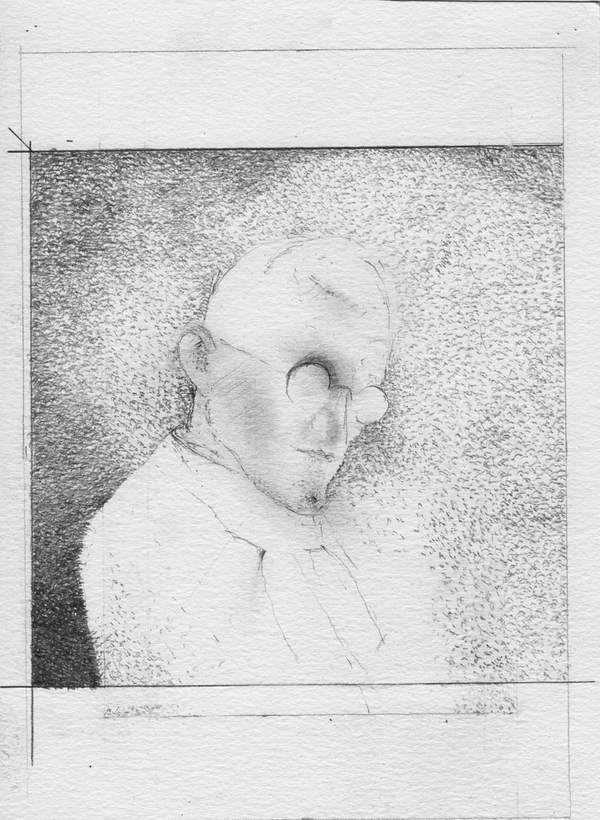 August Sander Pencil drawing tribute