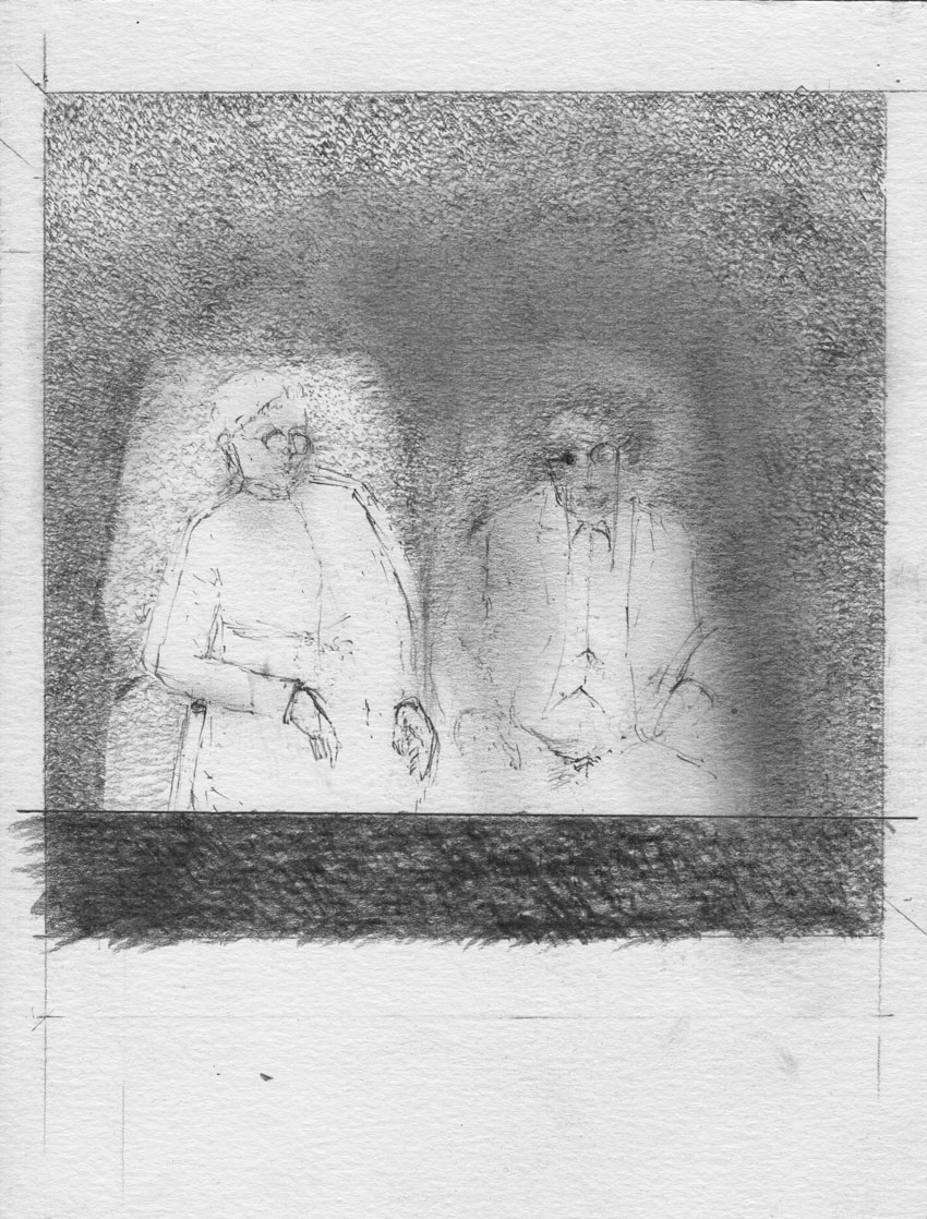 August Sander Pencil drawing tribute