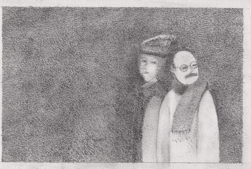 Pencil drawing illustration 2