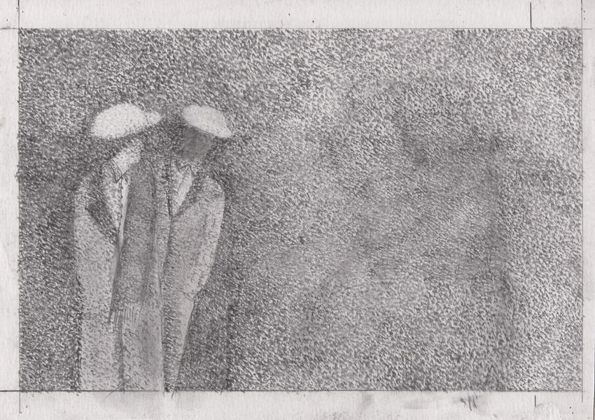 Pencil drawing illustration 5