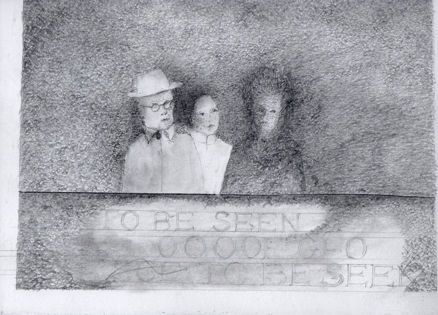 Ghost drawing in pencil 10